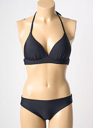 Costum de baie din două piese elasticitate top sutien modelat negru VERY ZEN femeie