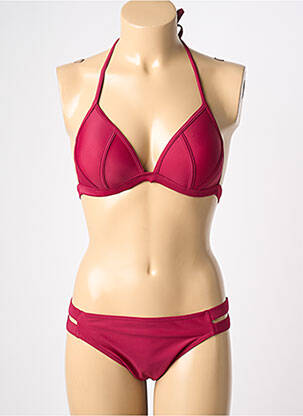 Costum de baie din două piese elasticitate top sutien modelat violet RAE femeie