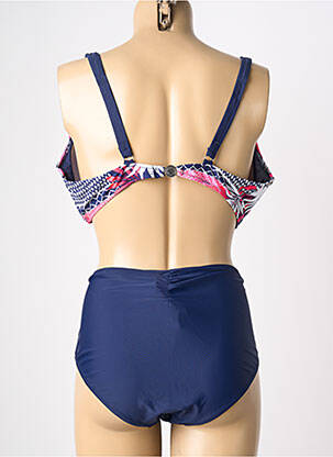 Costum de baie din două piese elasticitate top sutien modelat albastru SEXKISS femeie