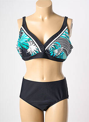 Costum de baie din două piese elasticitate top sutien modelat albastru deschis SEXKISS femeie