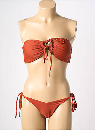 Costum de baie din două piese portocaliu VIOLETTA femeie