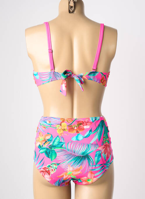 Costum de baie din două piese roz JET femeie