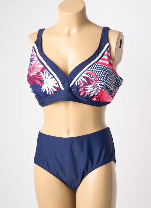 Costum de baie din două piese albastru SEXKISS femeie