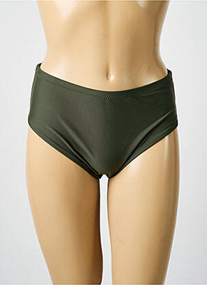 Chiloți de baie elasticitate chiloți verde POWER FLOWER femme