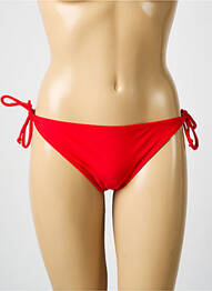 Chiloți de baie elasticitate bikini roșu POWER FLOWER femeie