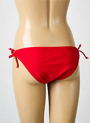 Chiloți de baie elasticitate bikini roșu VERY ZEN femeie