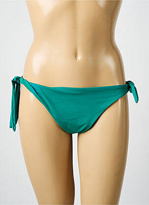 Chiloți de baie elasticitate bikini verde RAE femeie