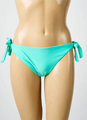 Chiloți de baie elasticitate bikini verde RAE femeie