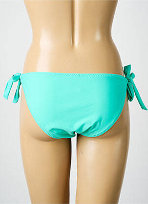 Chiloți de baie elasticitate bikini verde RAE femeie