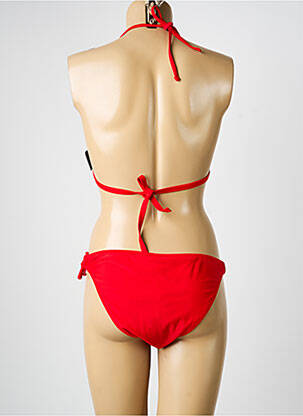 Costum de baie din două piese elasticitate top sutien modelat roșu VERY ZEN femeie