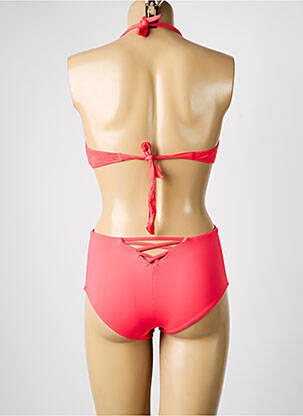 Costum de baie din două piese elasticitate top sutien modelat roz SWEET SECRET femeie