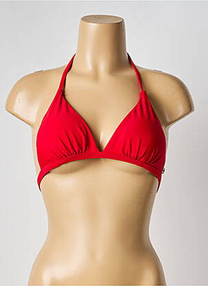 Sutien de costum de baie elasticitate sutien cu susținere înaltă și burete detașabil roșu VERY ZEN femeie