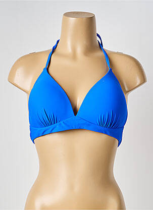 Sutien de costum de baie elasticitate top sutien modelat albastru VERY ZEN femeie