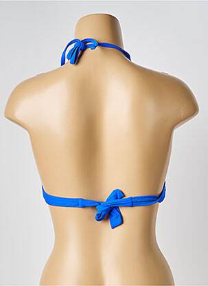 Sutien de costum de baie elasticitate top sutien modelat albastru VERY ZEN femeie