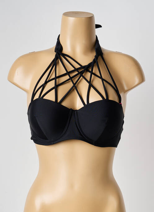 Sutien de costum de baie negru ESTHER QUEEN femeie