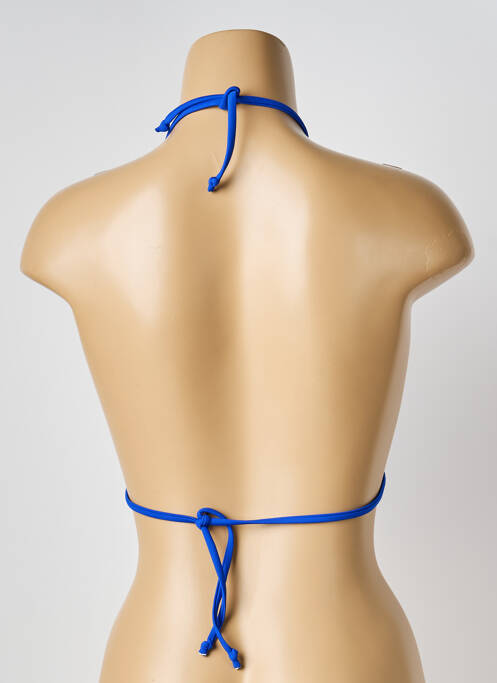 Sutien de costum de baie albastru POWER FLOWER femeie