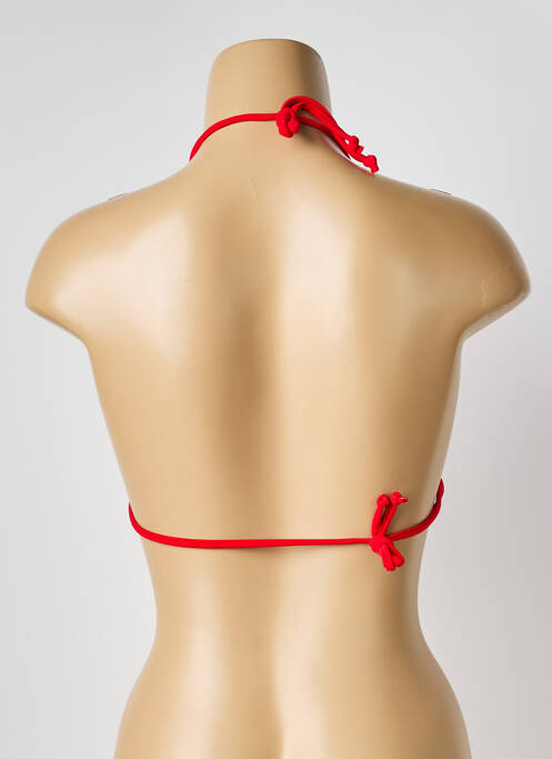 Sutien de costum de baie roșu POWER FLOWER femeie