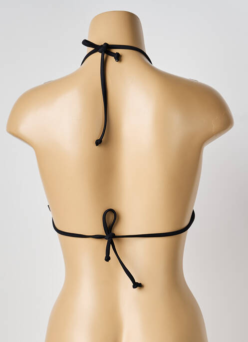 Sutien de costum de baie negru POWER FLOWER femeie