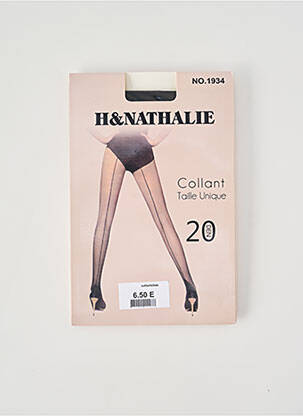 Colanți elasticitate negru H.NATHALIE femeie