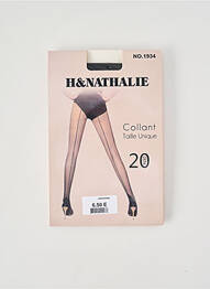 Colanți elasticitate negru H.NATHALIE femeie