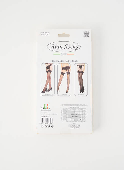 Colanți negru ALAN SOCKS femeie