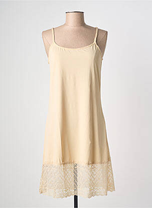 Jupon/Fond de rochie piele ROSA JUNIO femeie