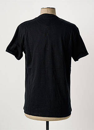 Tricou broderie mâneci scurte negru PIERRE CARDIN bărbat