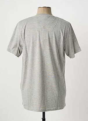 Tricou broderie mâneci scurte gri PIERRE CARDIN bărbat