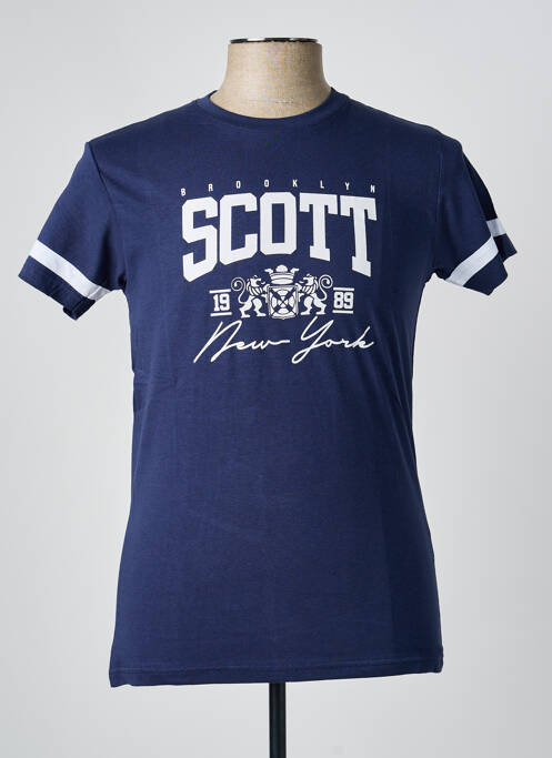 Tricou albastru SCOTT bărbat
