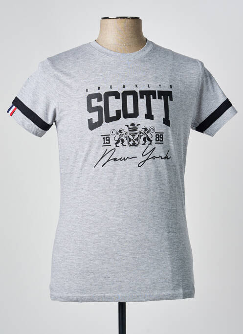Tricou gri SCOTT bărbat