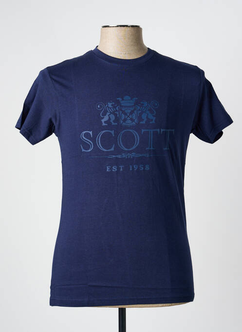 Tricou albastru SCOTT bărbat