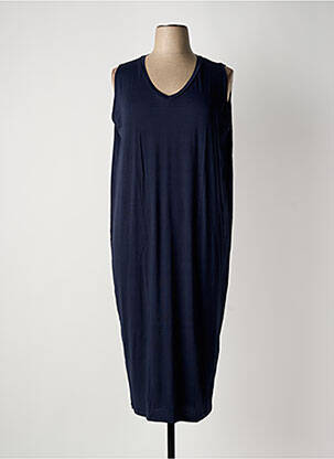 Rochie midi albastru SOPHIA CURVY femeie