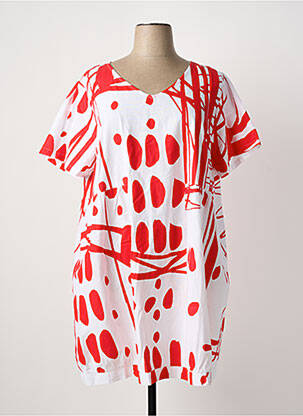 Rochie midi roșu K femeie