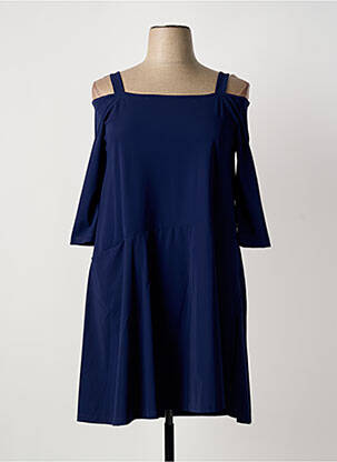 Rochie midi mâneci lungi mâneci lungi albastru G!OZE femeie