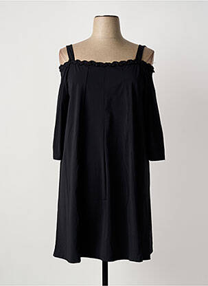 Rochie midi mâneci lungi mâneci lungi negru G!OZE femeie