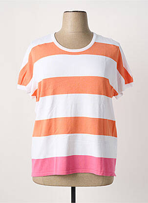 Top roz MARBLE femeie