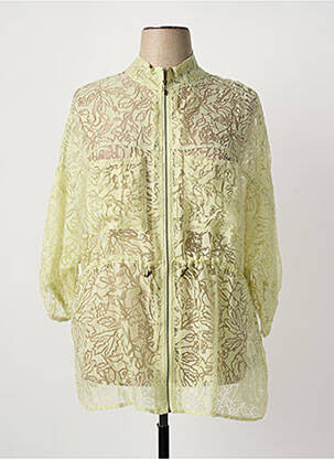 Jachete casual buzunare verde YESTA femeie