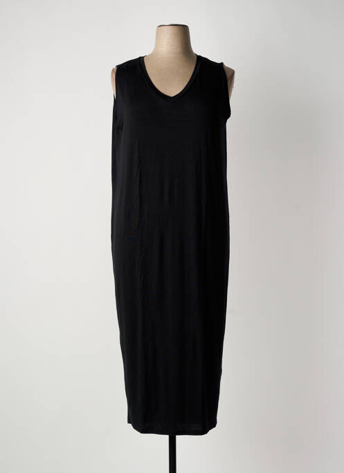 Rochie midi negru SOPHIA CURVY femeie