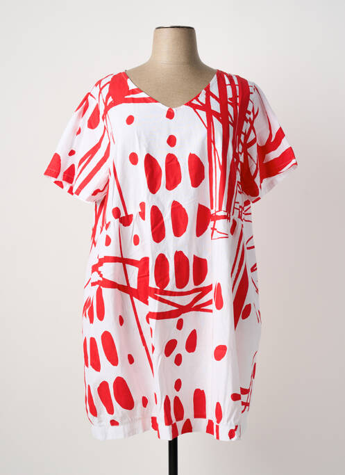 Rochie midi roșu K femeie