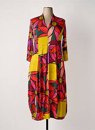 Rochie midi roșu ALEMBIKA femeie