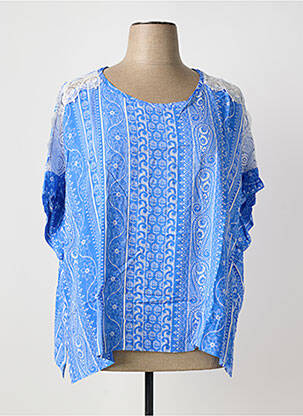 Top albastru MAT FASHION femeie