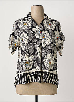 Bluză negru COULEURS DU TEMPS femeie