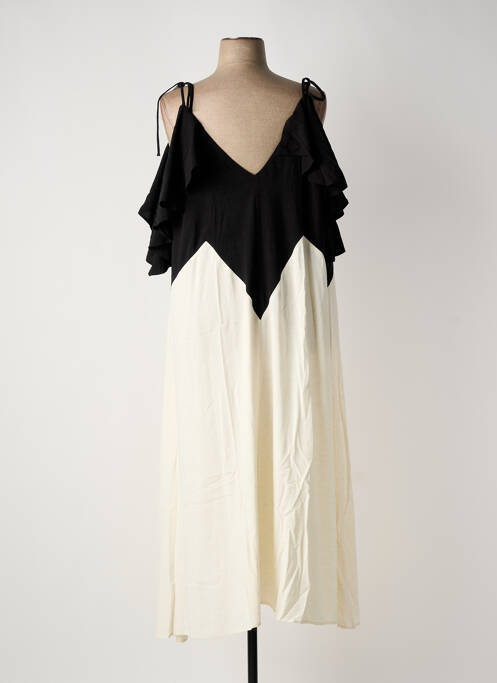 Rochie lungă bej MAT FASHION femeie