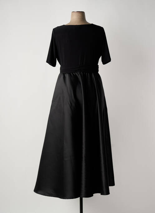 Rochie lungă negru SOPHIA CURVY femeie