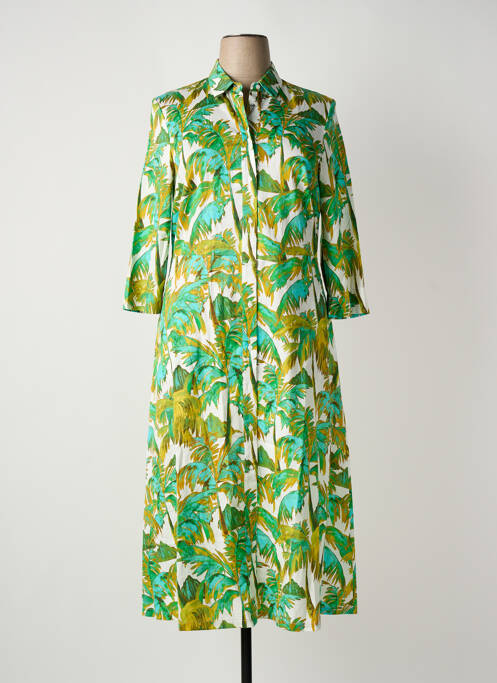 Rochie midi verde WHITE LABEL femeie