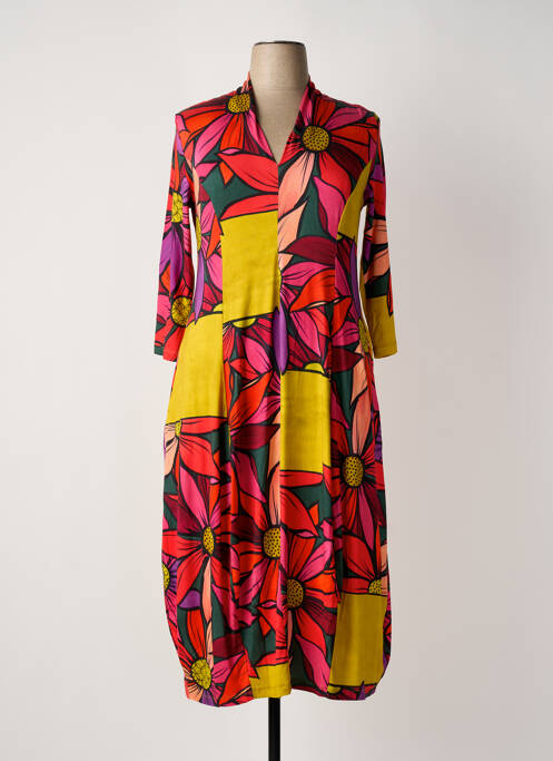 Rochie midi roșu ALEMBIKA femeie