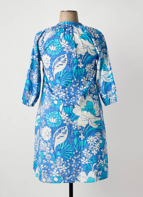 Rochie midi albastru HANDPRINT DREAM APPAREL femeie