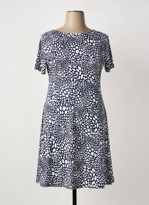 Rochie midi albastru MARBLE femeie