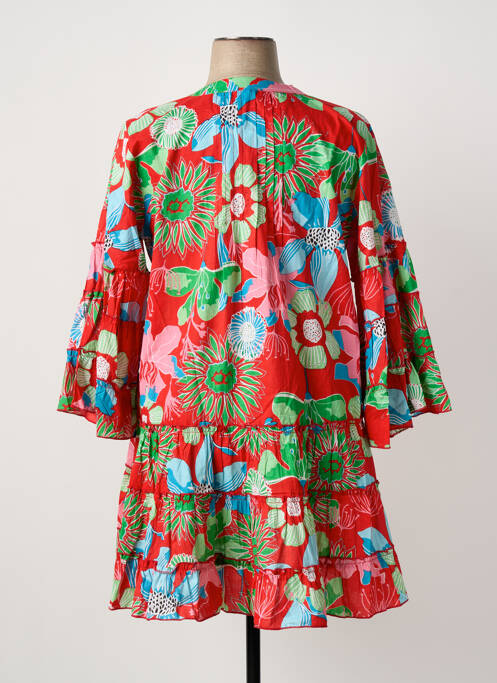 Rochie scurtă roșu HANDPRINT DREAM APPAREL femeie