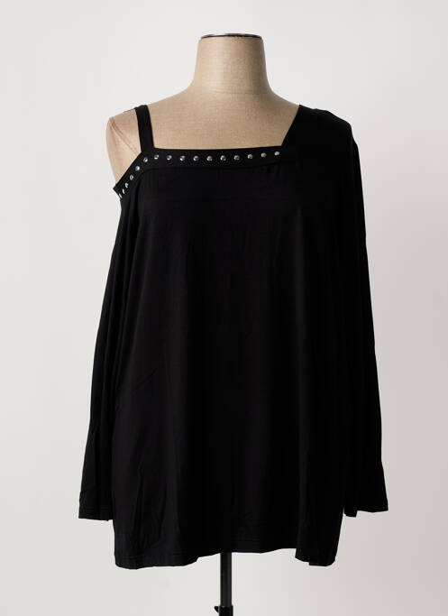 Top negru SOPHIA CURVY femeie